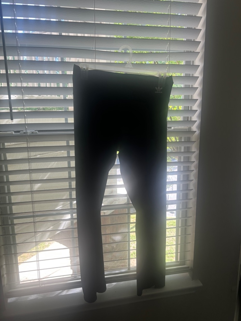 Addidas legging with front slit on leg